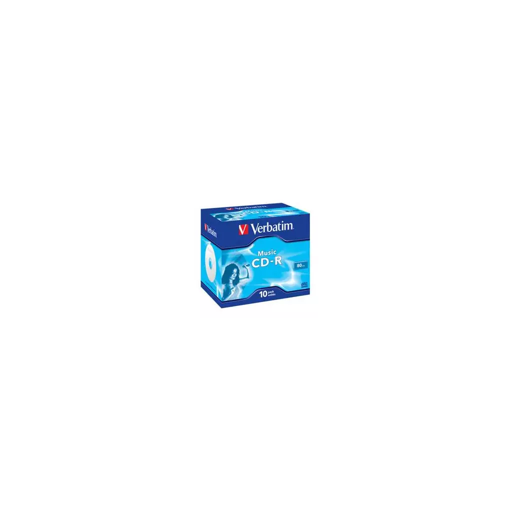 Obrázek produktu Verbatim CD-R Music 16x, 10 ks (Jewel)