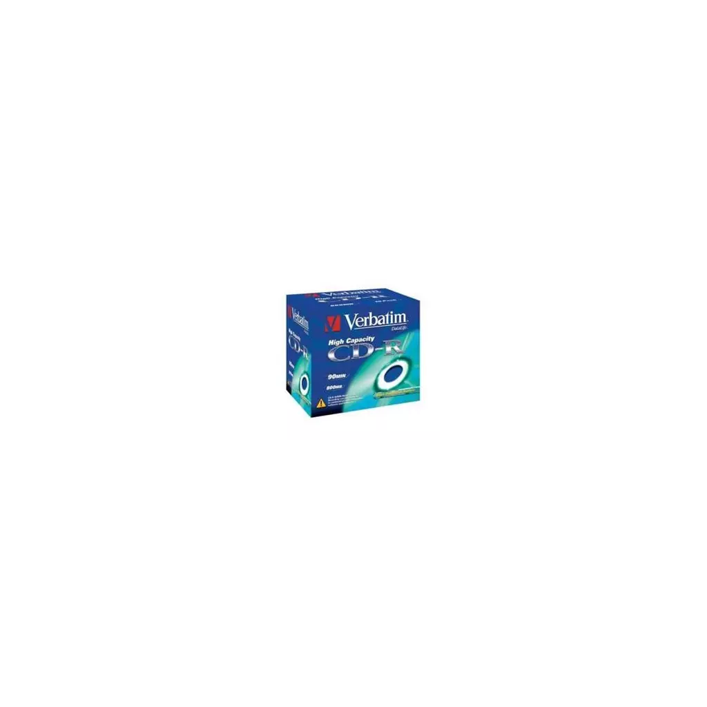 Obrázek produktu Verbatim CD-R High Capacity 40x, 800MB, 10 ks (Jewel)