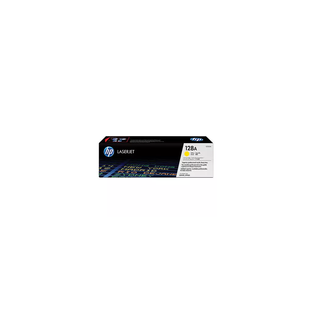 Obrázek produktu HP 128A Yellow Toner (1300 stran) pro CP1525, CM1415, CE322A - originální