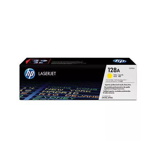 obrázek produktu HP 128A Yellow Toner (1300 stran) pro CP1525, CM1415, CE322A - originální