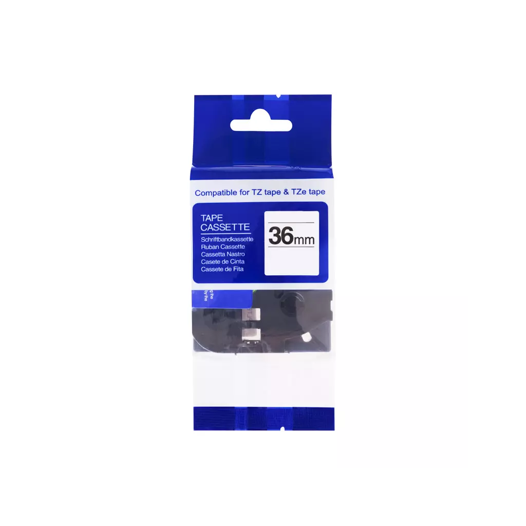 Obrázek produktu PRINTLINE kompatibilní páska s Brother TZE-461, 36mm, černý tisk/červený podklad