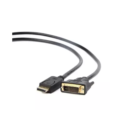 obrázek produktu Gembird kabel DisplayPort na DVI, M/M, 1,8m - černá