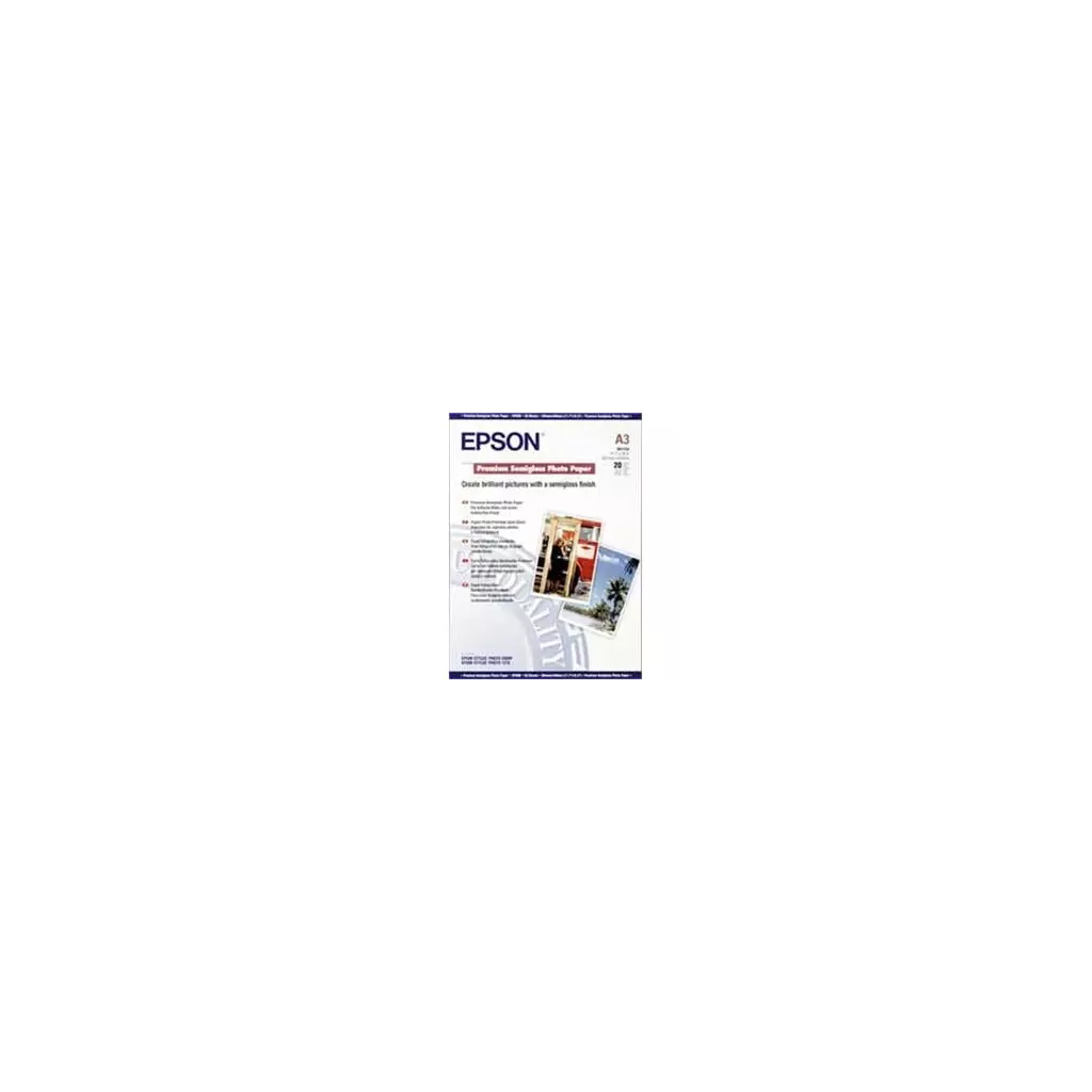 Obrázek produktu Epson papír A3,Premium Semigloss Photo Stylus 1270/2000P