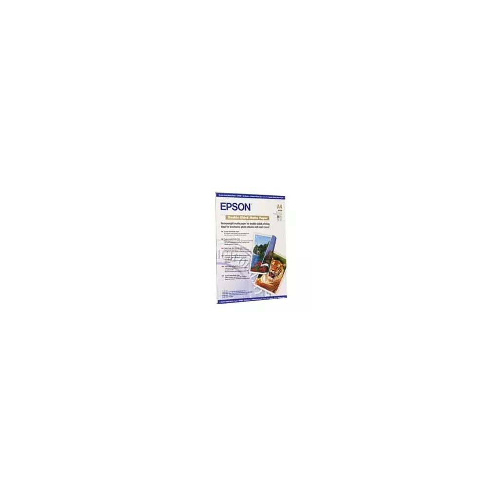 Obrázek produktu Epson papír A4 Double Sided Matte - 50 listů, 178g/m2