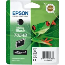 obrázek produktu Epson T0548 Matte Black 13ml pro Stylus Photo R800/R1800 - originální - černá/black