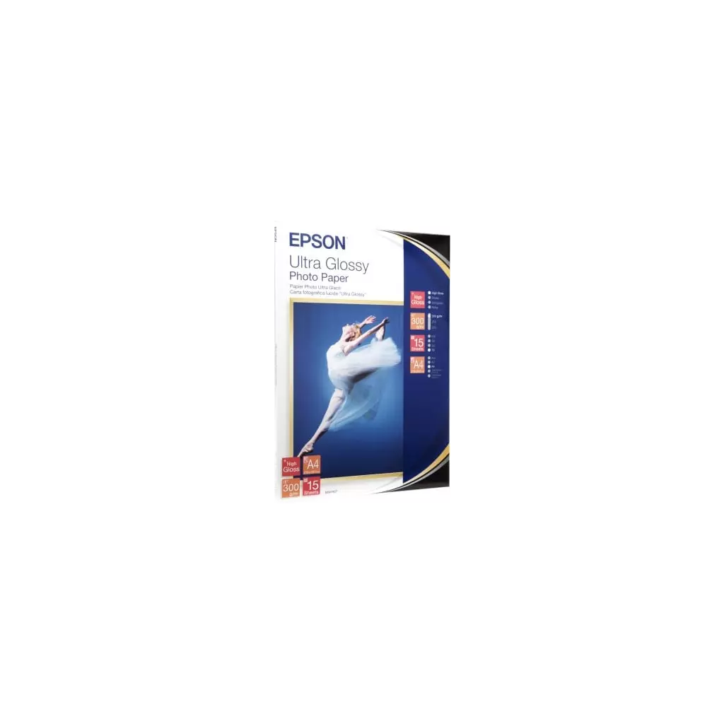 Obrázek produktu Epson Paper A4 Ultra Glossy Photo (15 listů), 300g/m2