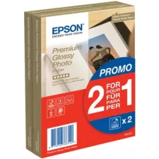 obrázek produktu Epson Paper Premium Glossy Photo A4 2x15sheets 255g/m2 (2 za cenu 1)