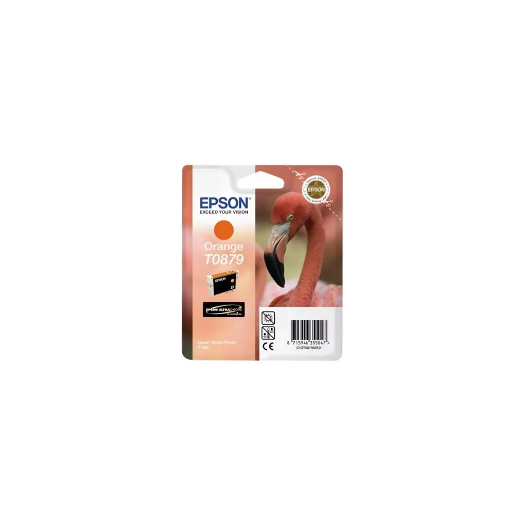 Obrázek produktu Epson T0879 Orange Ultra Gloss High-Gloss 2 pro Stylus Photo R1900 - originální