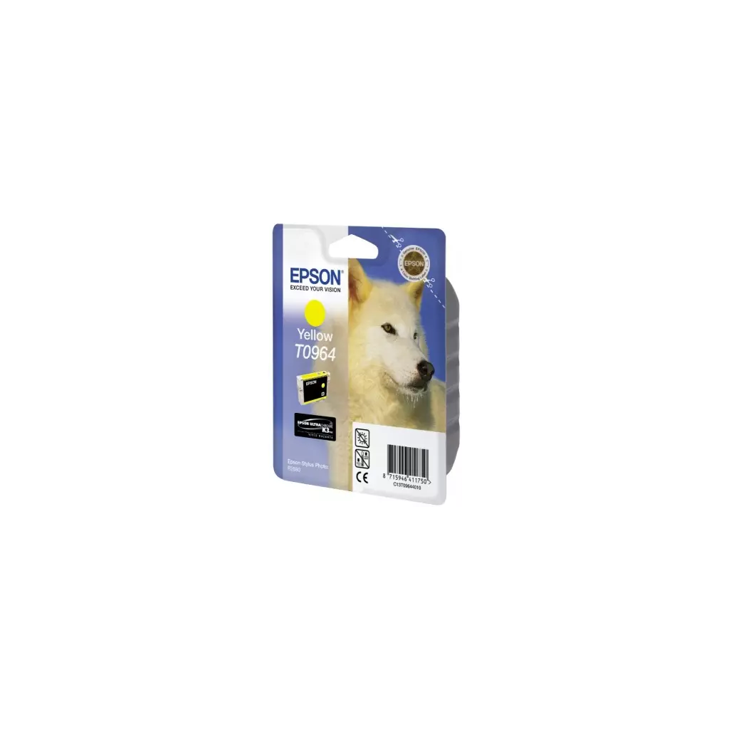 Obrázek produktu Epson T0964 Inkoustová Yellow ULTRACHROME K3 pro Stylus Photo R2880 - originální - žlutá/yellow