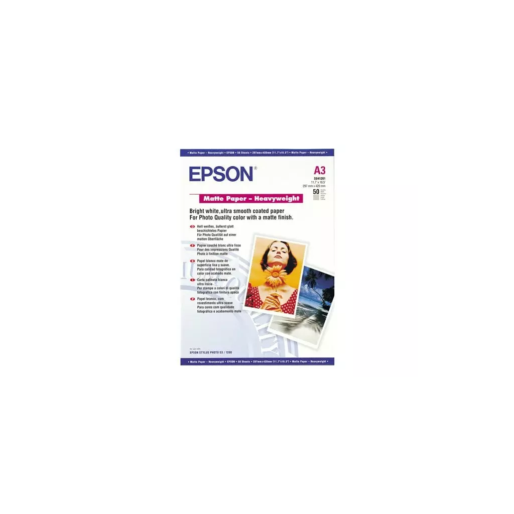 Obrázek produktu Epson Paper A3 Matte Heavyweight (50 listů)