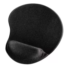 obrázek produktu HAMA ergonomická gelová podložka pod myš, černá (54777)