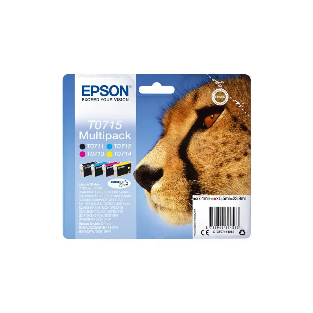 Obrázek produktu Epson T0715 multipack - žlutá/yellow