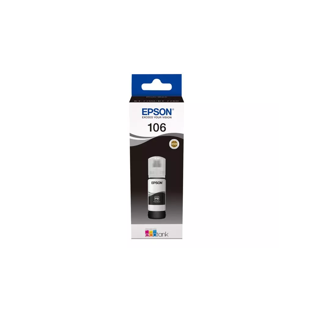 Obrázek produktu Epson EcoTank 106 Photo Black, foto černá - černá/black