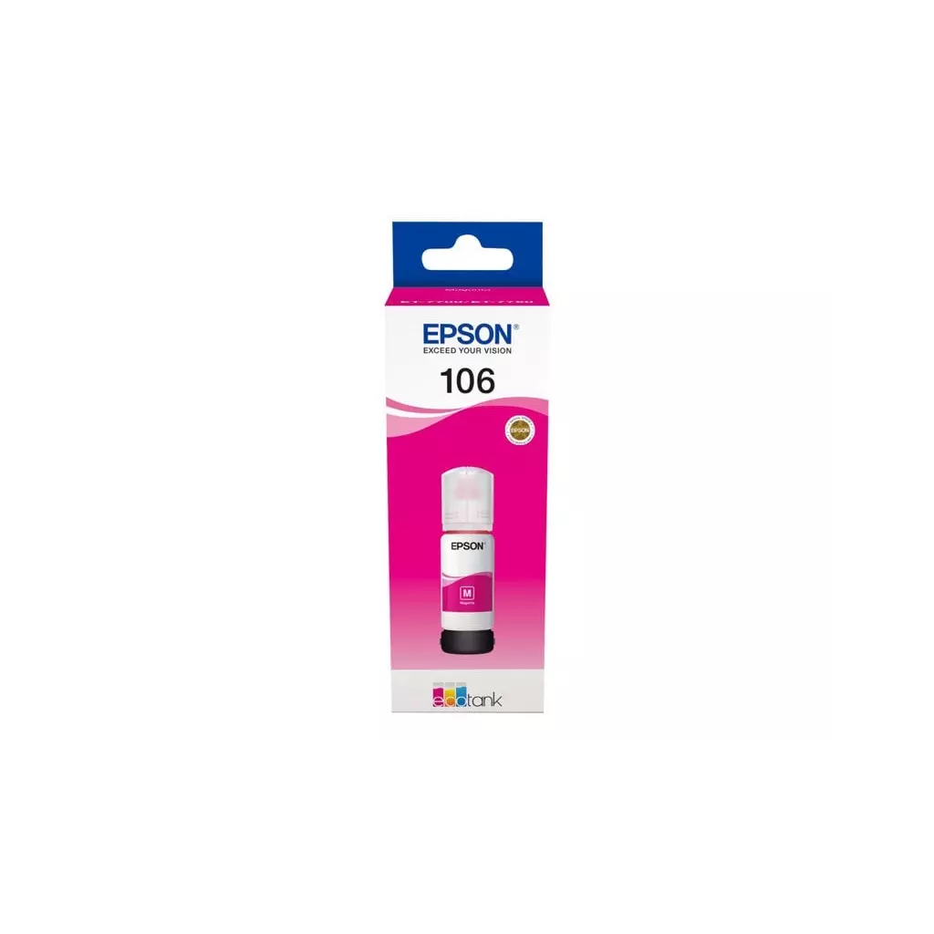 Obrázek produktu Epson EcoTank 106 Magenta, purpurová - purpurová/magenta