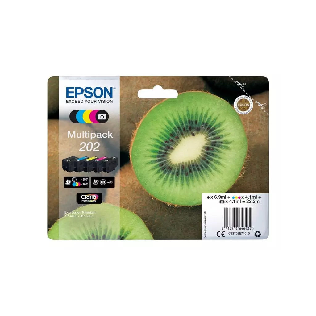 Obrázek produktu Epson 202 Multipack - originál - purpurová/magenta