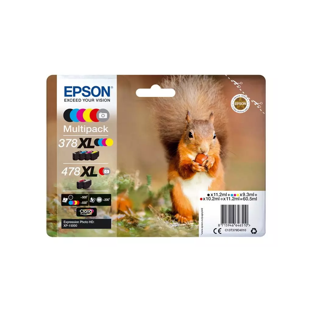 Obrázek produktu Epson 478XL Multipack - originál - žlutá/yellow