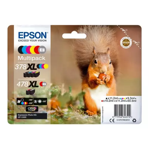 obrázek produktu Epson 478XL Multipack - originál - černá/black