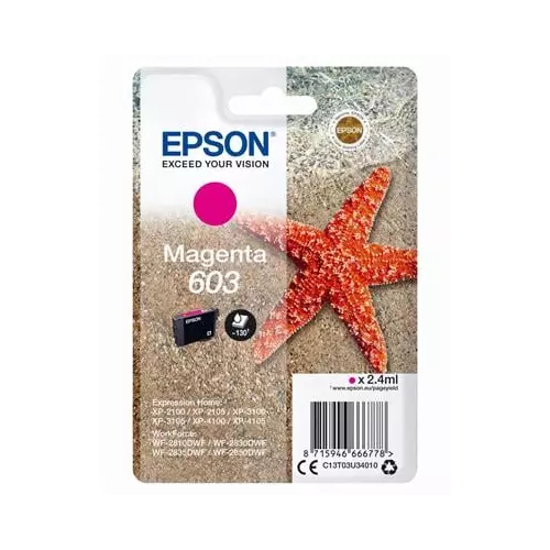 obrázek produktu Epson 603 Magenta, purpurová - originální - purpurová/magenta