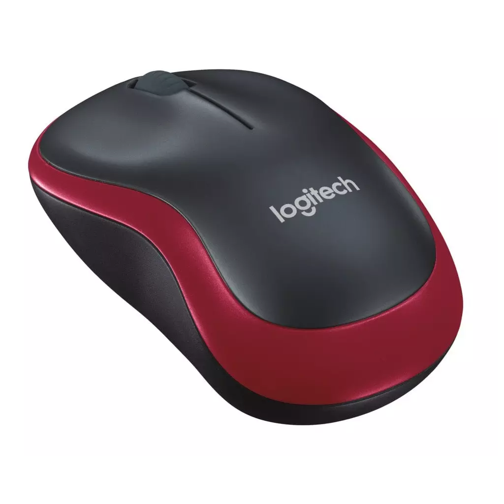 Obrázek produktu Logitech Wireless M185 červená - černá