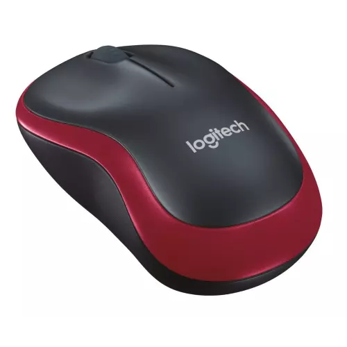 obrázek produktu Logitech Wireless M185 červená - černá
