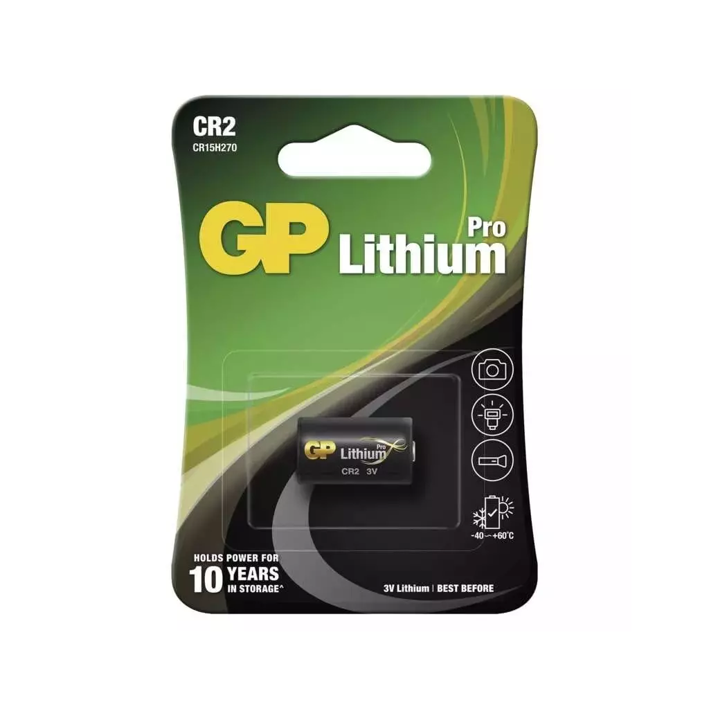 Obrázek produktu GP CR2 - 1 kus lithiová fotobaterie 3 V / 850 mAh