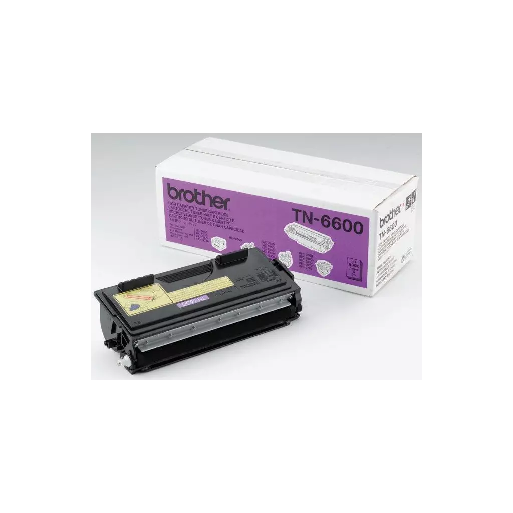 Obrázek produktu Brother toner TN6600 pro HL-1030 až 1470N,HL-P2500, black (6.000 stran) - originální