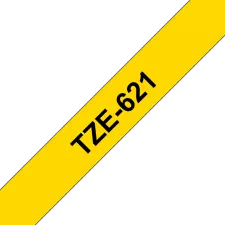 obrázek produktu Brother TZe-621, žlutá / černá (9mm, laminovaná)