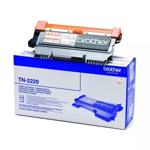 obrázek produktu Brother toner TN-2220 pro HL-22x0, black, 2600 str., 5% - originální