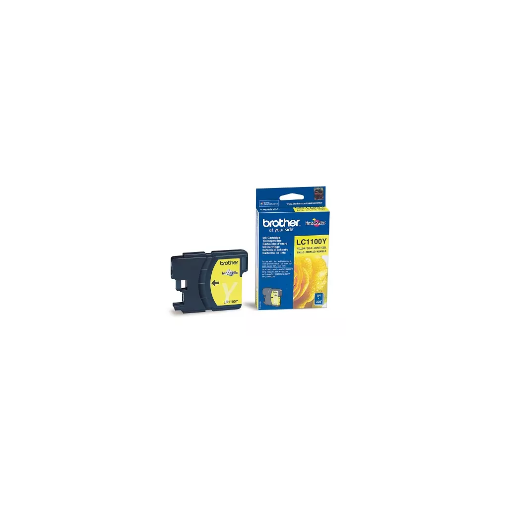 Obrázek produktu Brother inkoust LC-1100Y yellow (325 stran) - originální - žlutá/yellow