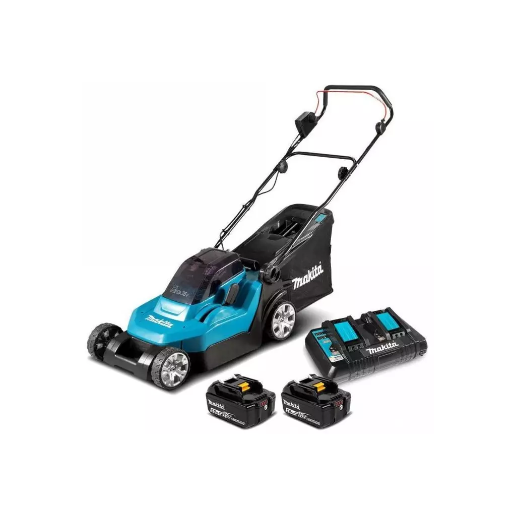 Obrázek produktu MAKITA DLM382PT2 Aku sekačka 380mm Li-ion 2x18V/5,0Ah LXT