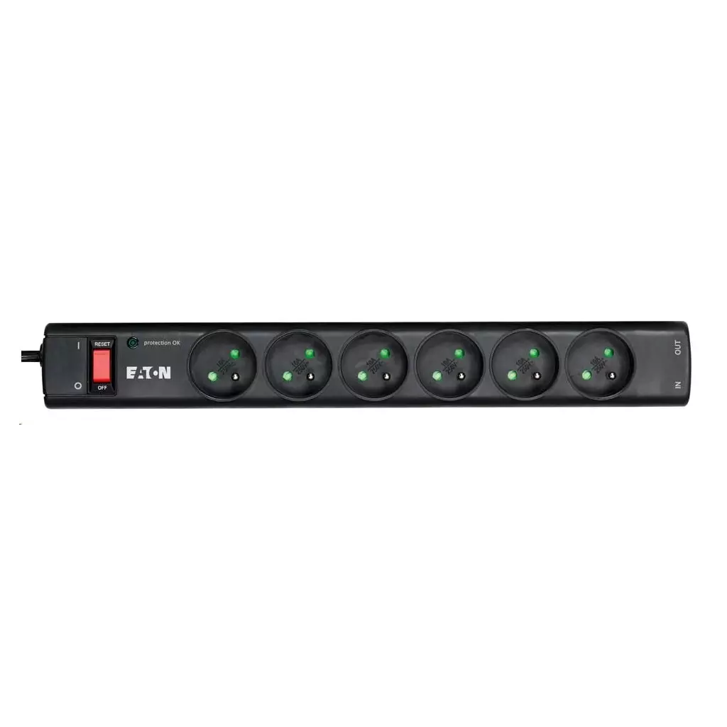 Obrázek produktu EATON Protection Strip 6 Tel FR (PS6TF)