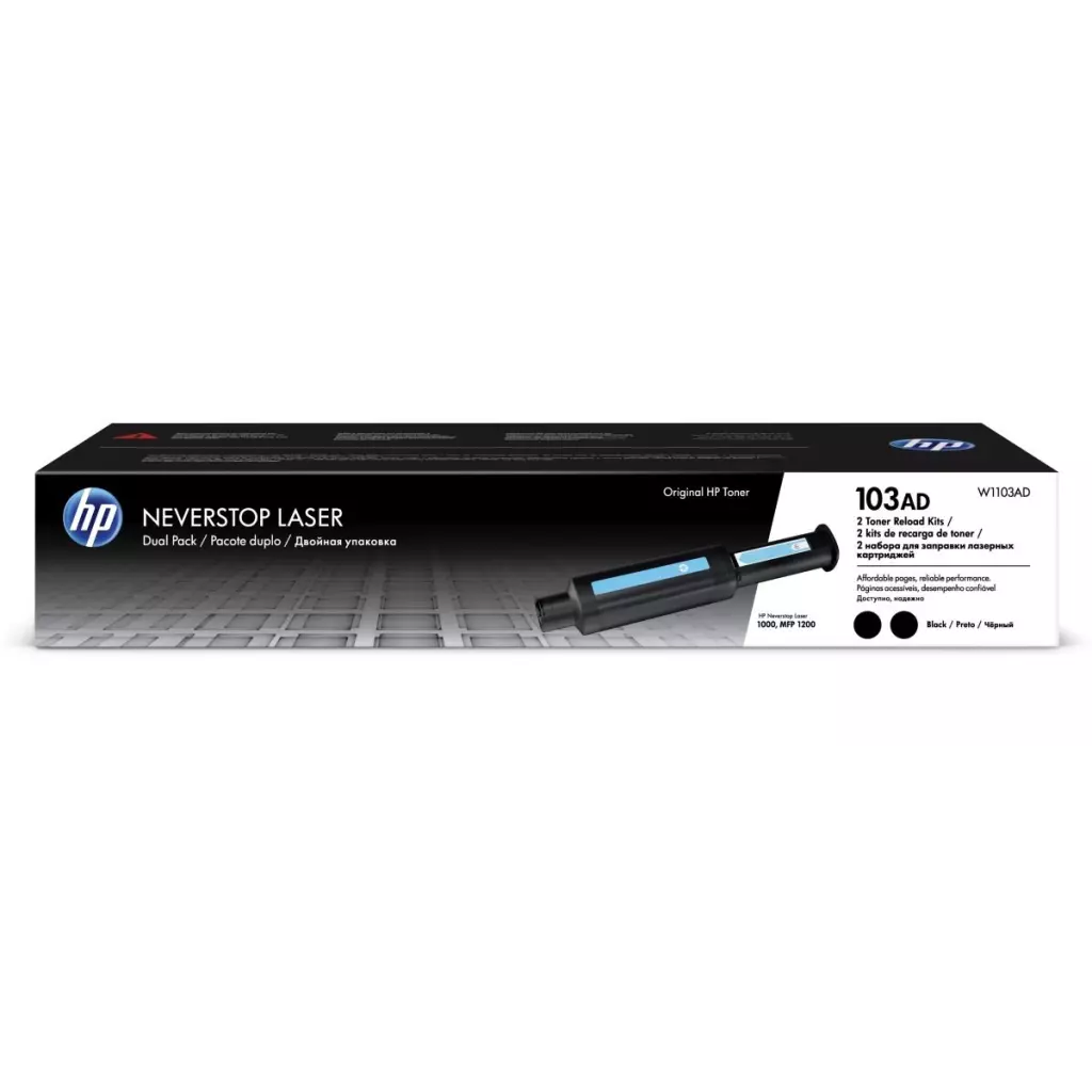 Obrázek produktu HP 103AD Neverstop Black Toner (2x2500 stran) - originální