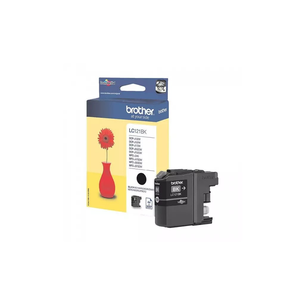 Obrázek produktu Brother LC-121BK, černá - černá/black