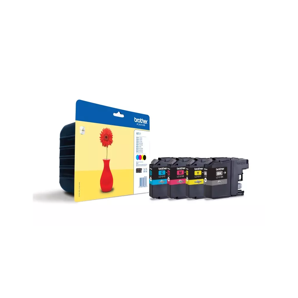 Obrázek produktu Brother LC-121VALBP, multipack CMYK - černá/black