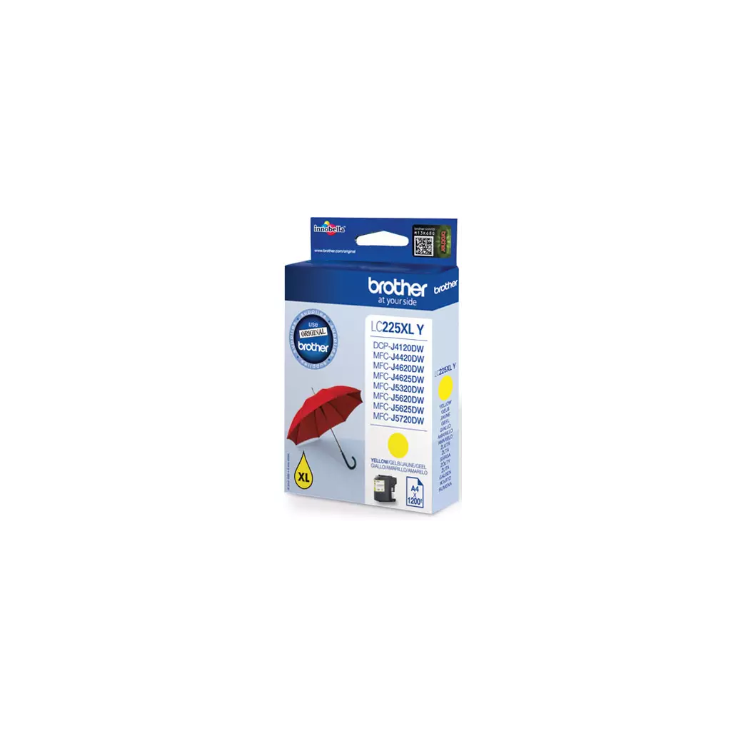 Obrázek produktu Brother LC-225XLY - originální - žlutá/yellow
