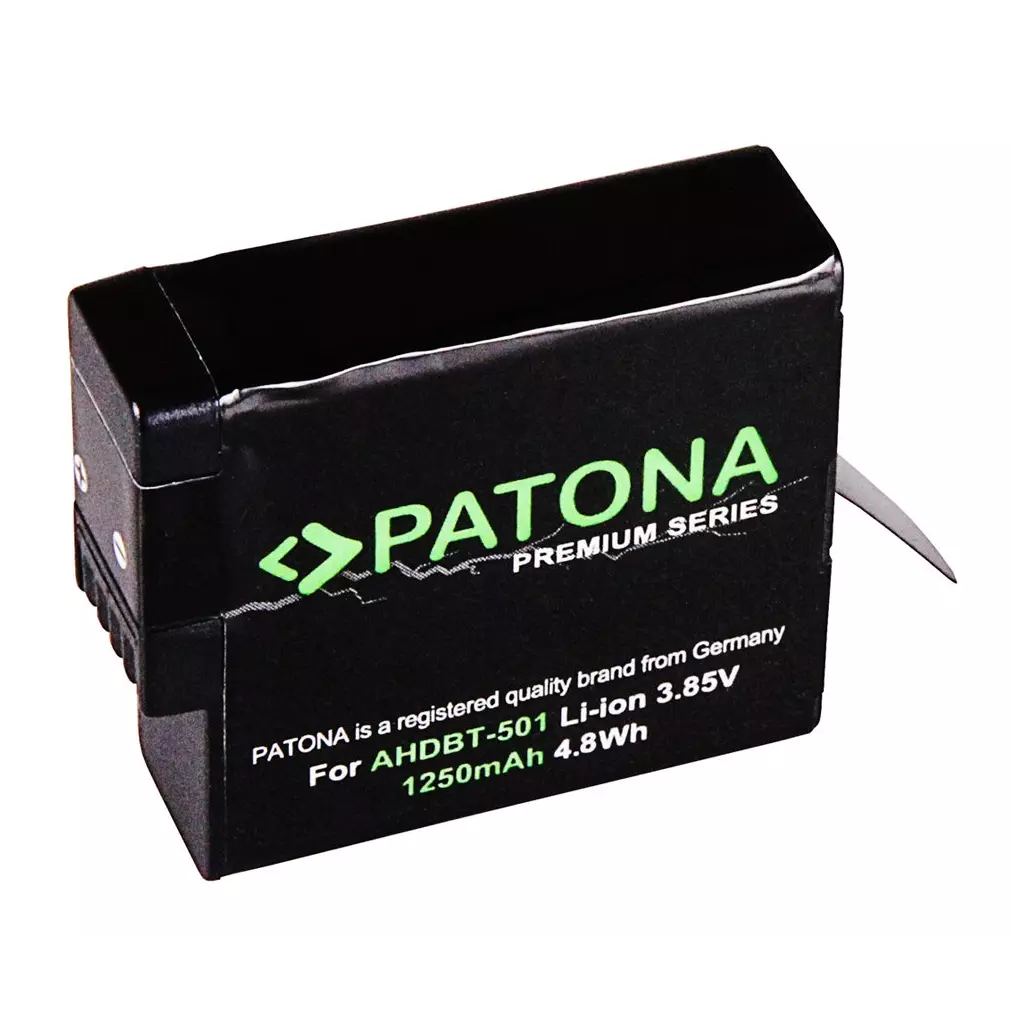 Obrázek produktu Patona Premium PT1268 - GoPro Hero 5/6/7 1250mAh Premium - černá