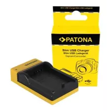 obrázek produktu Patona nabíječka pro Foto Nikon EN-EL3/EN-EL3E, slim, USB