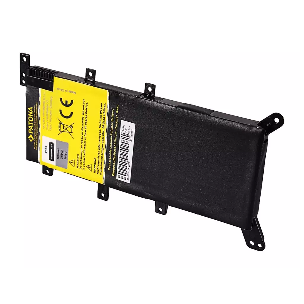 Obrázek produktu Patona PT2806 - Asus X555 5000mAh Li-pol 7,6V C21N1347 - černá