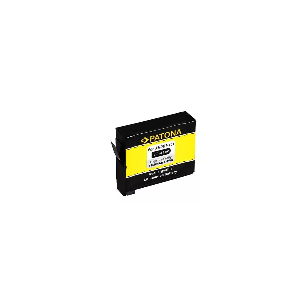 Obrázek produktu Patona PT1235 - GoPro Hero 4 AHDBT-401 1160mAh Li-Ion