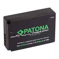 obrázek produktu Patona PT1297 - Canon LP-E12 850mAh Li-Ion PREMIUM