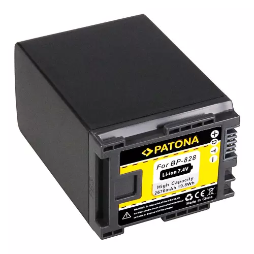 obrázek produktu Patona PT1195 - Canon BP-828 2670mAh Li-Ion