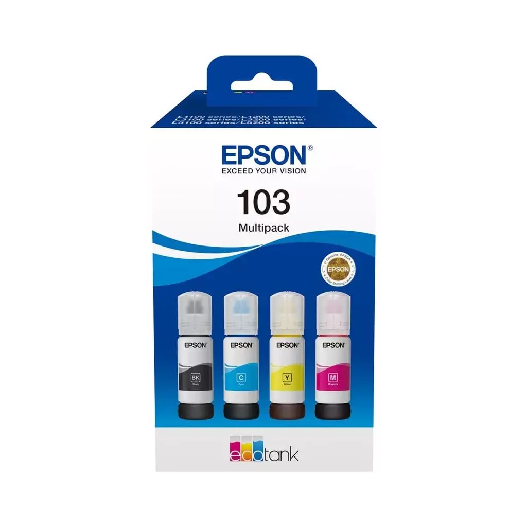 Obrázek produktu Epson EcoTank 103 Multipack 4 barvy - černá/black