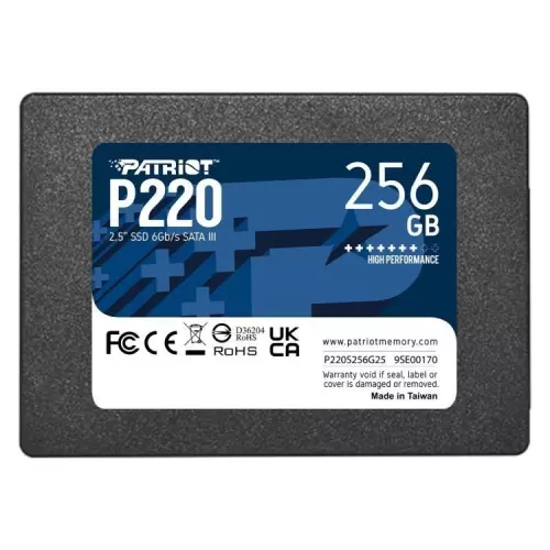 obrázek produktu PATRIOT P220 256GB SSD SATA