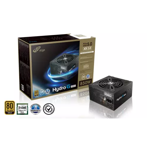 obrázek produktu FSP Hydro G PRO ATX3.0 850W - černá