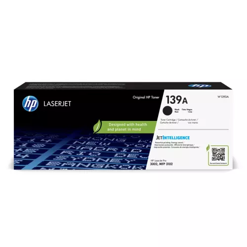 obrázek produktu HP 139A, černá tonerová kazeta 1500 stran, W1390A