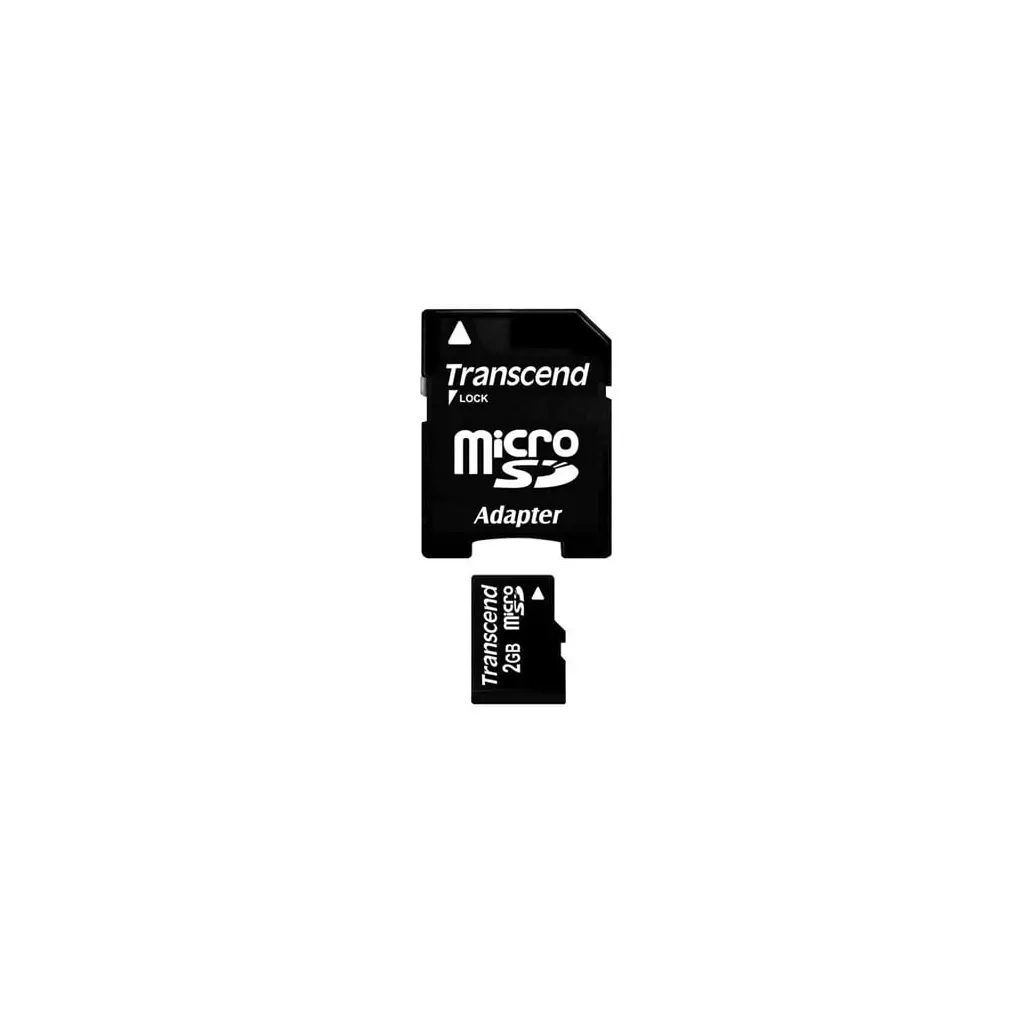 Obrázek produktu Transcend microSD Trans Flash 2GB + adaptér (TS2GUSD)
