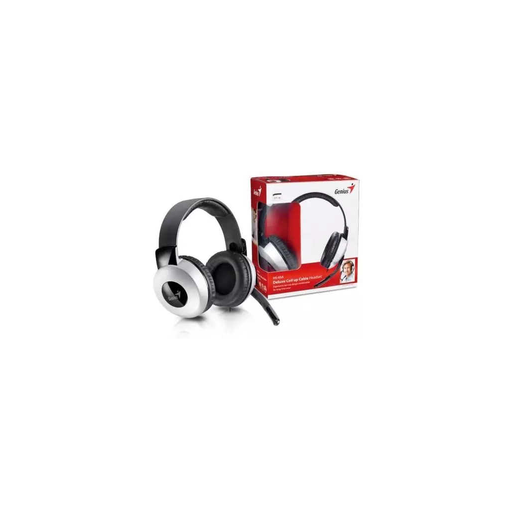 Obrázek produktu Genius headset HS-05A - stříbrná