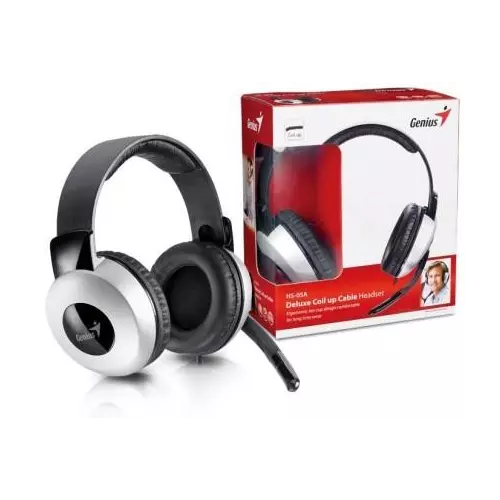 obrázek produktu Genius headset HS-05A - stříbrná