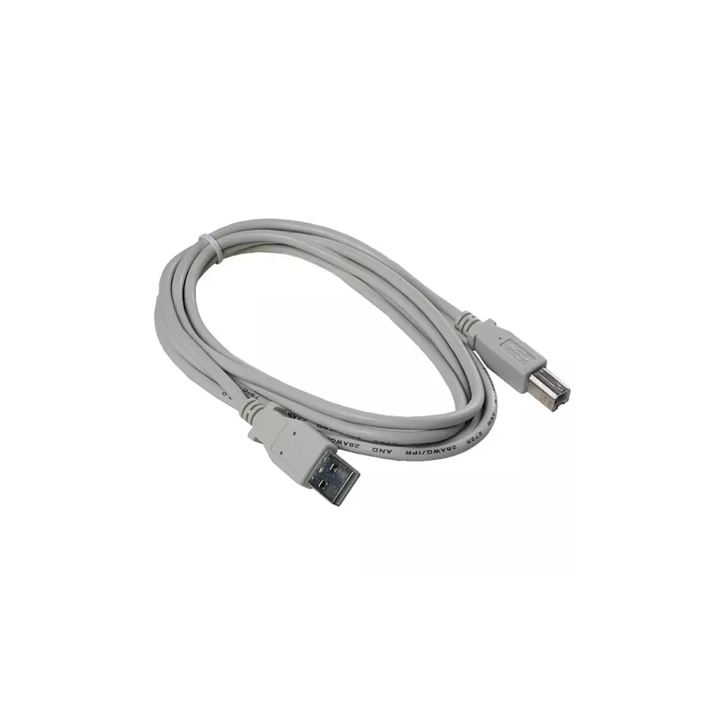 Obrázek produktu PremiumCord Kabel USB 2.0, A-B, 5m - šedá