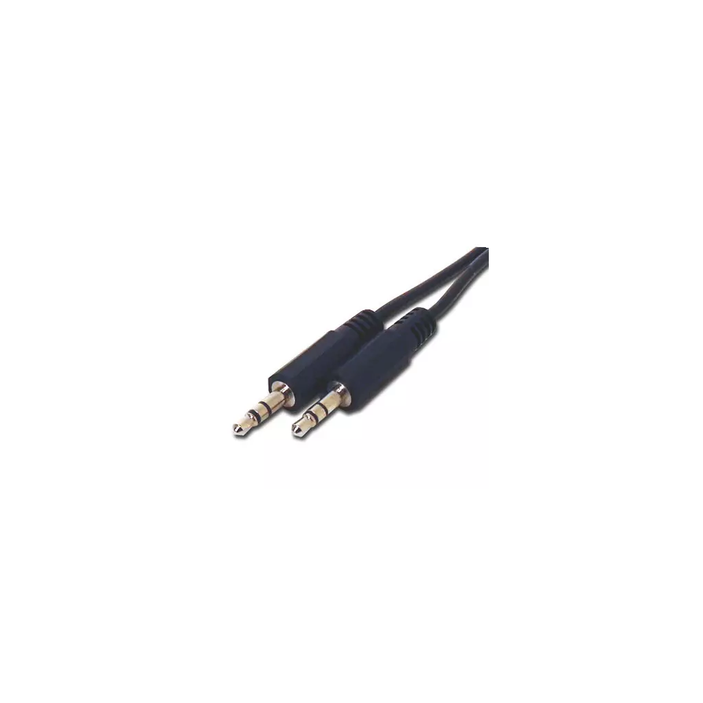 Obrázek produktu Audio kabel 3,5mm jack male/male 5m - černá